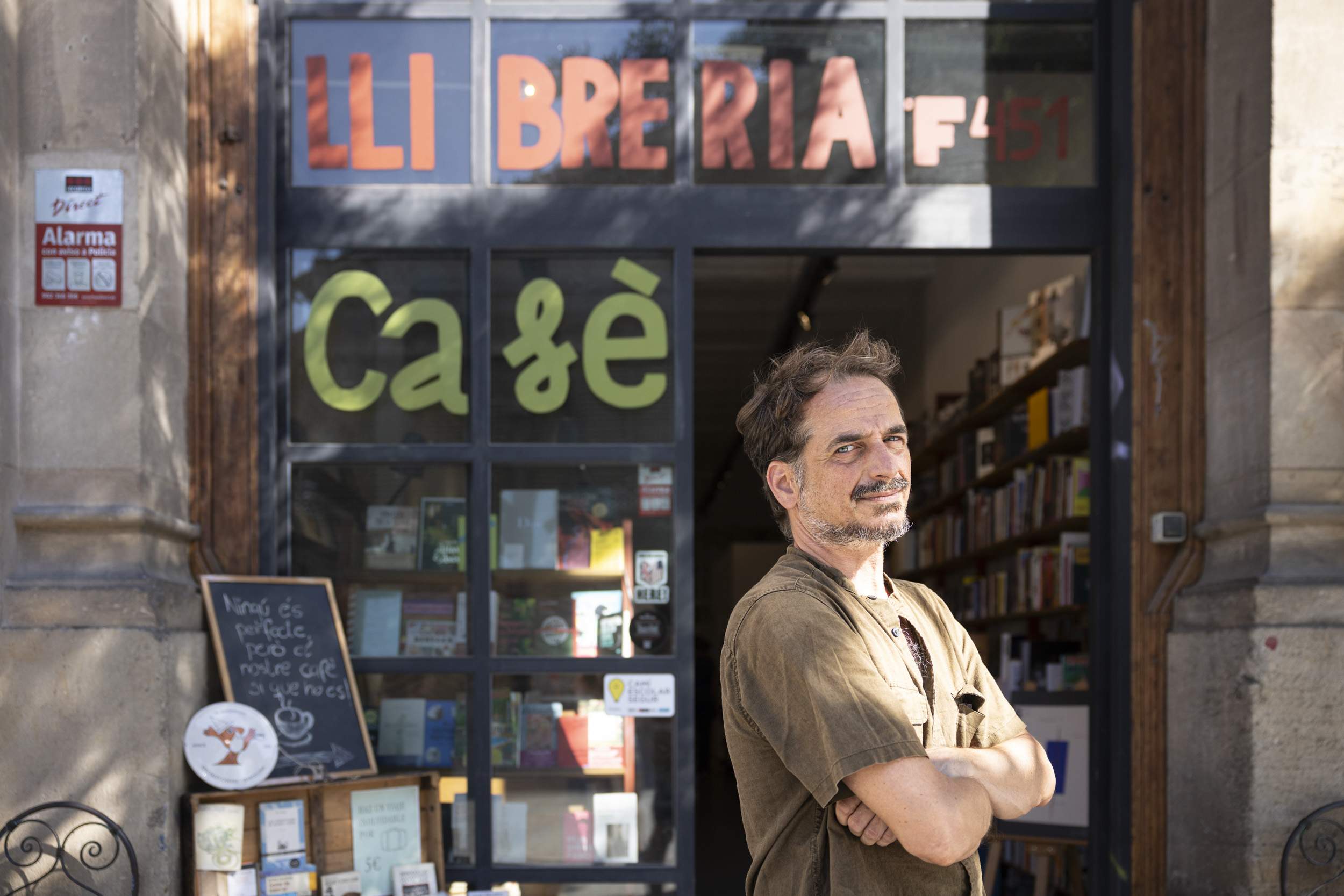 Casa Fahrenheit 451, la llibreria independent del Born sense `best-sellers´