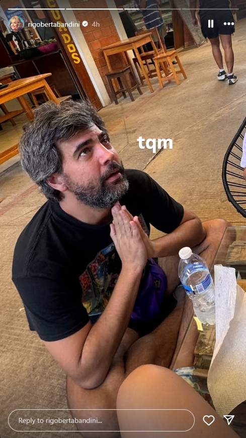 La felicitació de Rigoberta Bandini al seu marit Esteban Navarro / Instagram La felicitació de Rigoberta Bandini al seu marit Esteban Navarro / Instagram