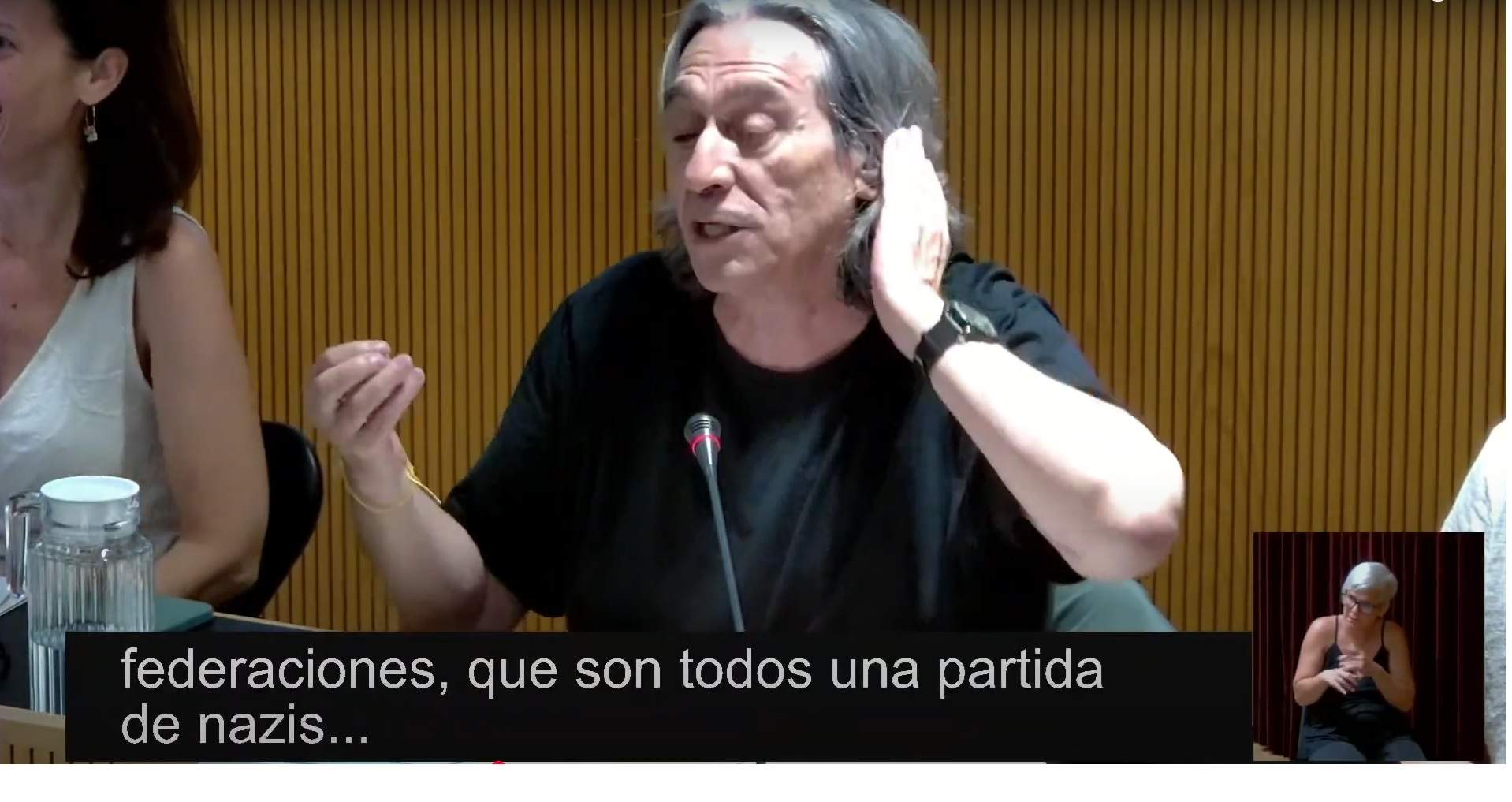 Xavier Marcé, concejal de Nou Barris, tilda de "nazis" las federaciones de fútbol