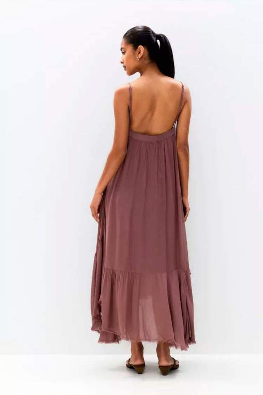 Vestit midi sota volants Vestit midi sota volants