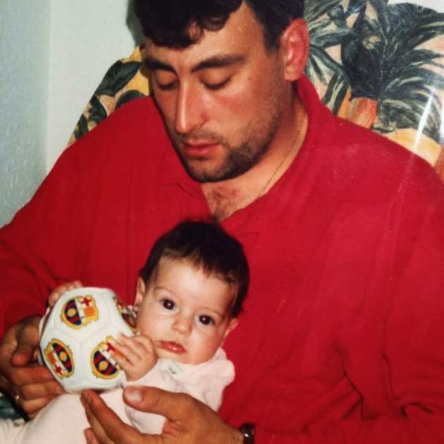 Alexia Putellas con su padre Instagram (1)