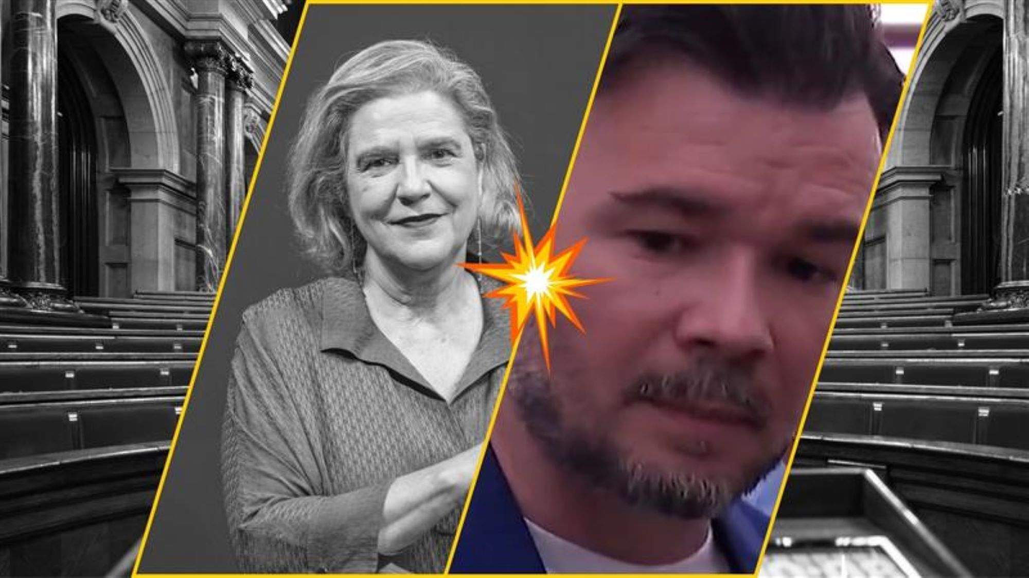La réplica de Rahola a Rufián: "Usted quiere salvar España, no luchar por Catalunya"