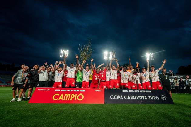 Girona campió de la Copa Catalunya / Foto: Girona FC
