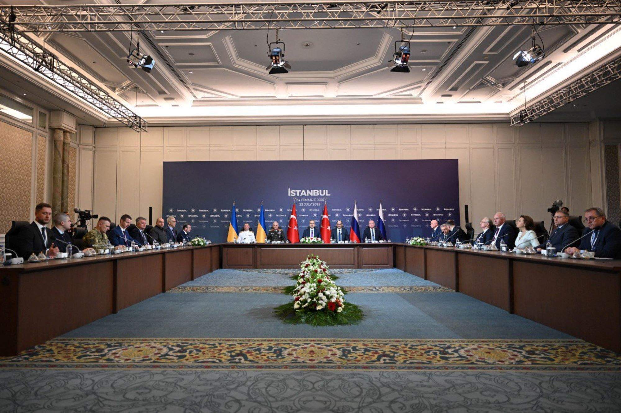 Reunió de menys d'una hora entre ucraïnesos i russos a Istanbul sense acords substancials