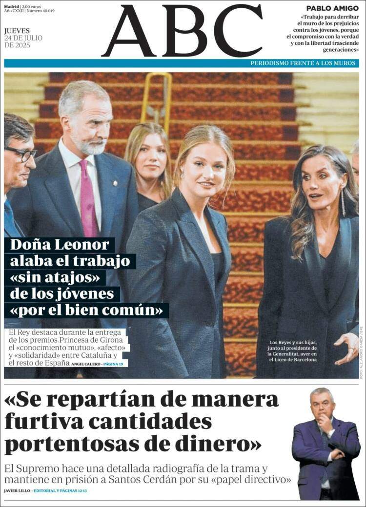 Portada 'ABC' Portada 'ABC'