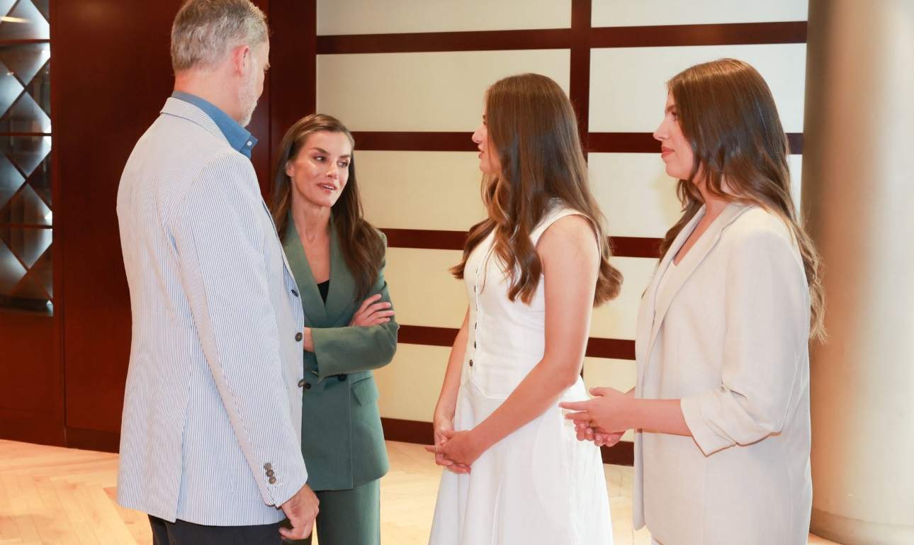 Letizia coge la semana libre si trabaja el domingo, no lo soporta, el fin de semana no vive en Zarzuela