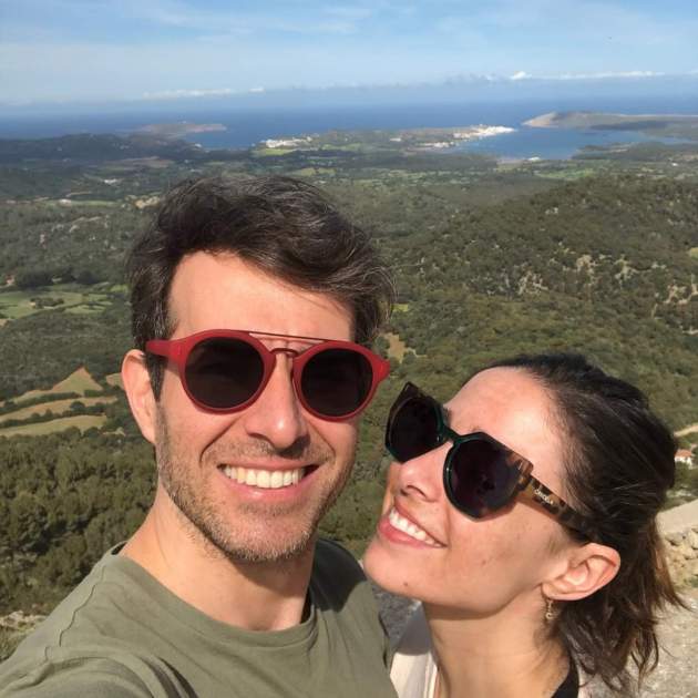 Candela Serrat y Dani Muriel en Menorca hace seis años Instagram