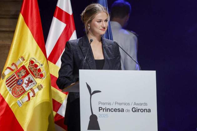 Elionor en els Premis Princesa de Girona 2025