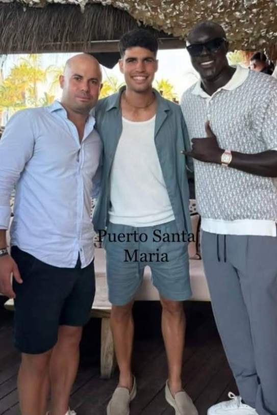 Alcaraz, en el Puerto de Santa María, de vacaciones IG