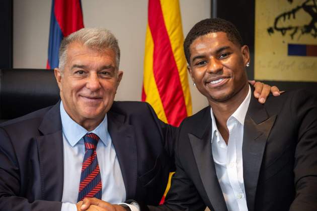 Rashford Laporta FCB Rashford Laporta FCB