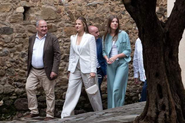 infanta sofia i elonor en girona infanta sofia i elonor en girona