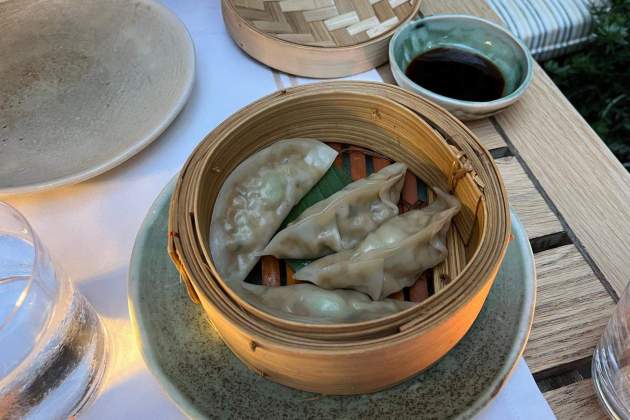 Dim sum de verdures del restaurant Cohete Foto Emma Porta Dim sum de verdures del restaurant Cohete Foto Emma Porta