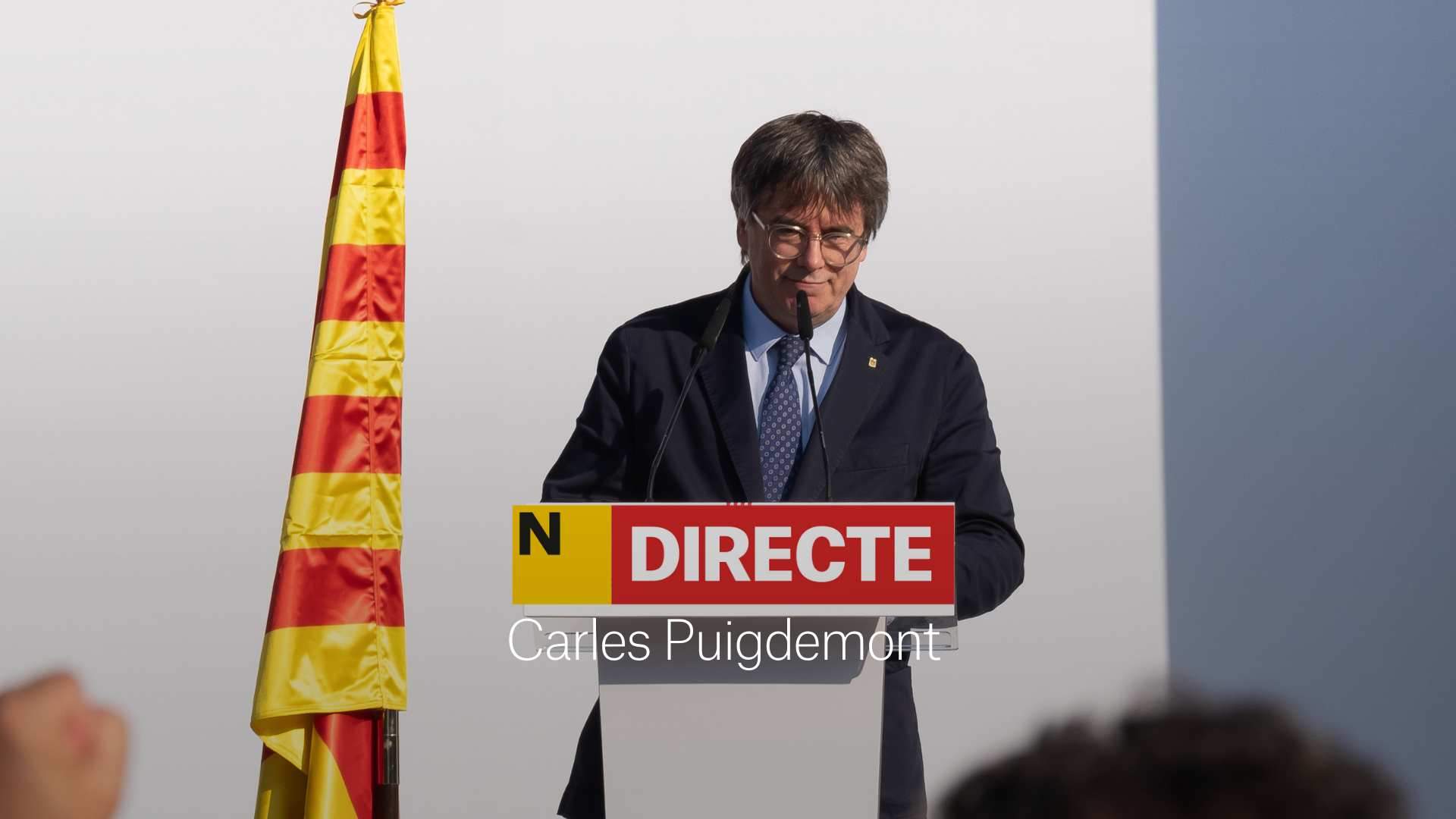 Carles Puigdemont, DIRECTE | Reapareix en públic a la Catalunya Nord pel cinquè aniversari de Junts