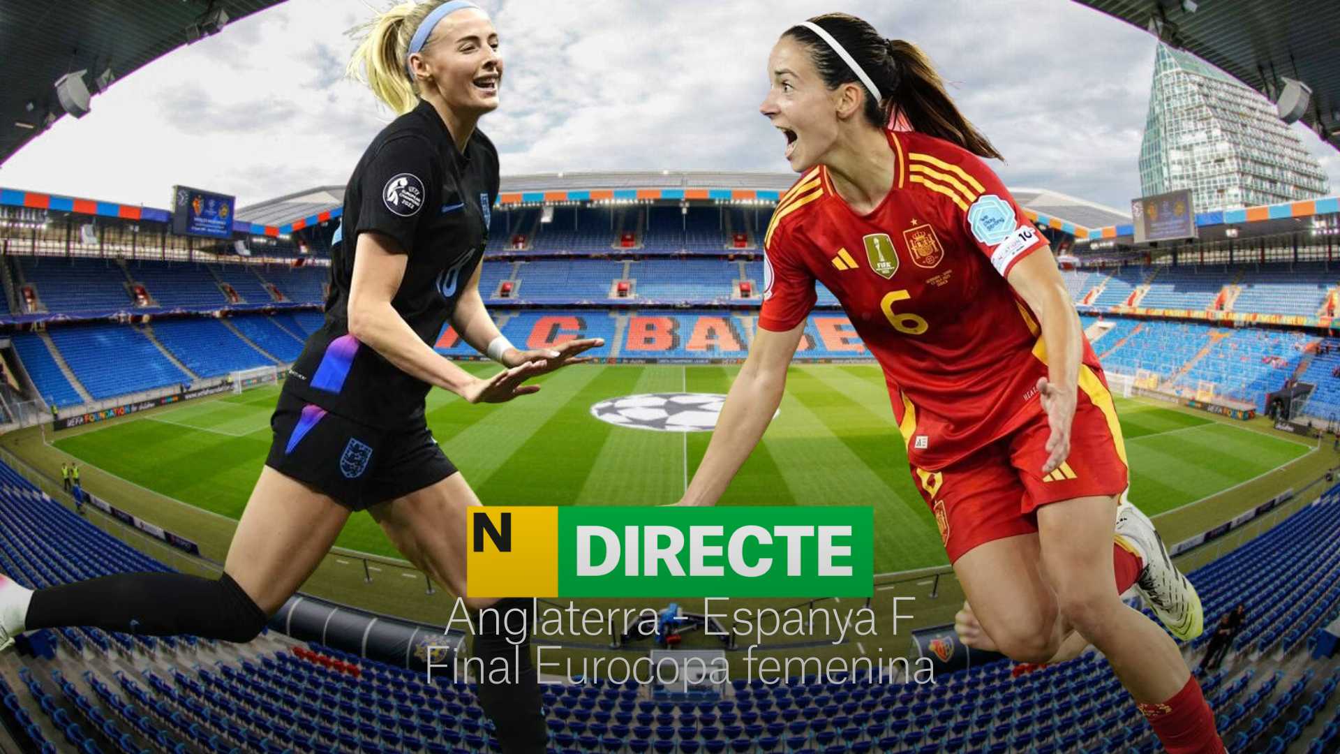 Anglaterra - Espanya de la final de l'Eurocopa femenina, DIRECTE | Empata Anglaterra