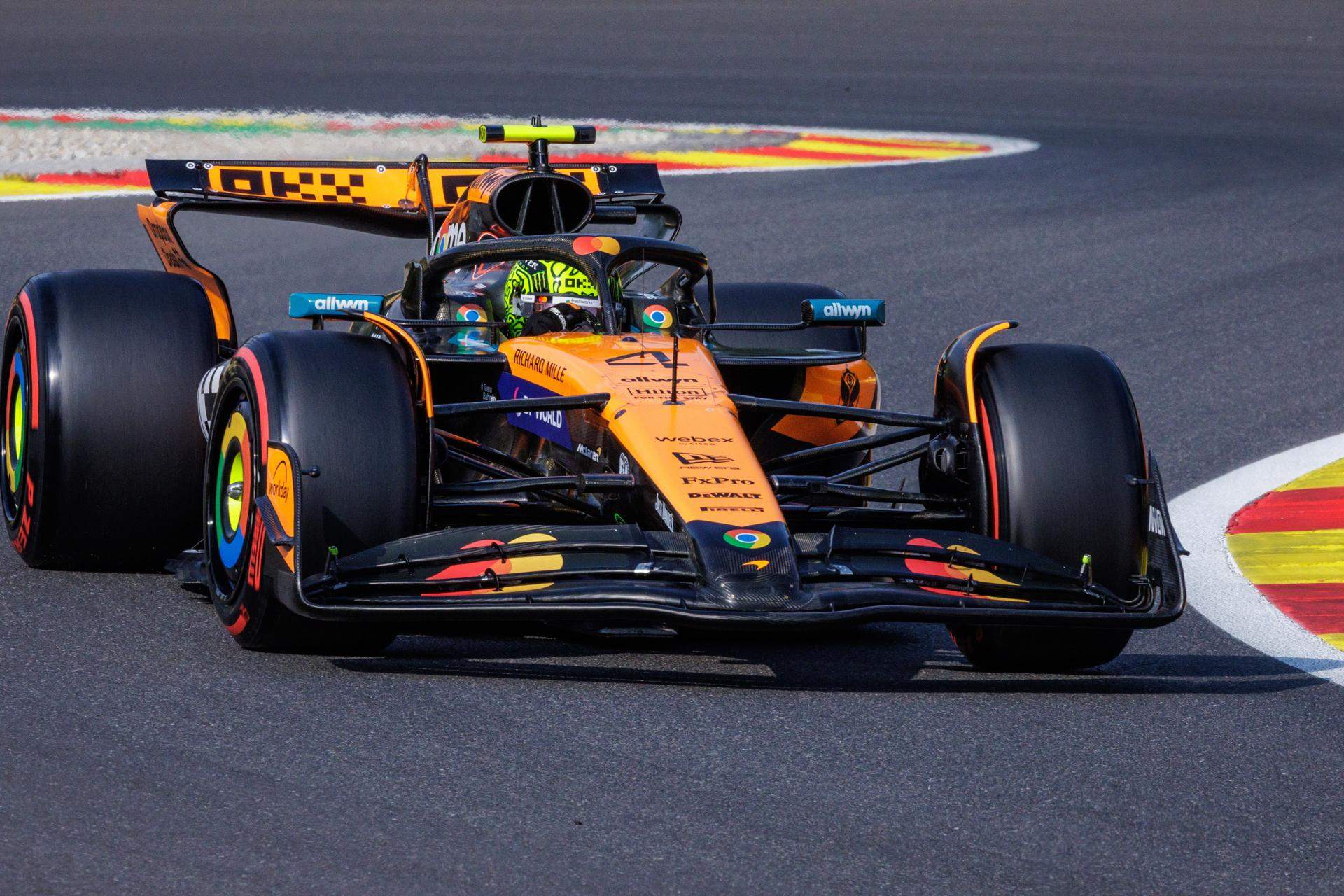 Norris supera Piastri a Spa i desfeta de Fernando Alonso i de Carlos Sainz