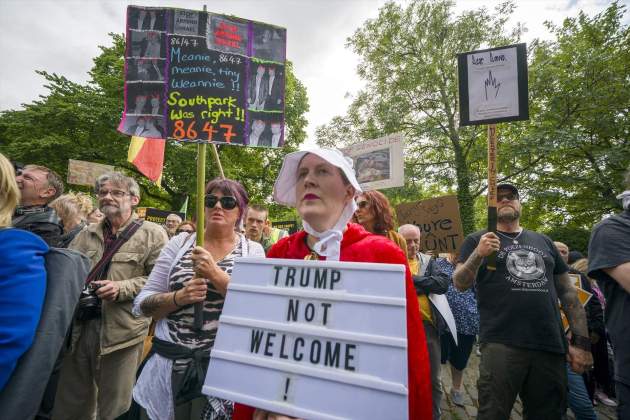 Protesta anti-Trump a Edinburg / Europa Press Protesta anti-Trump a Edinburg / Europa Press