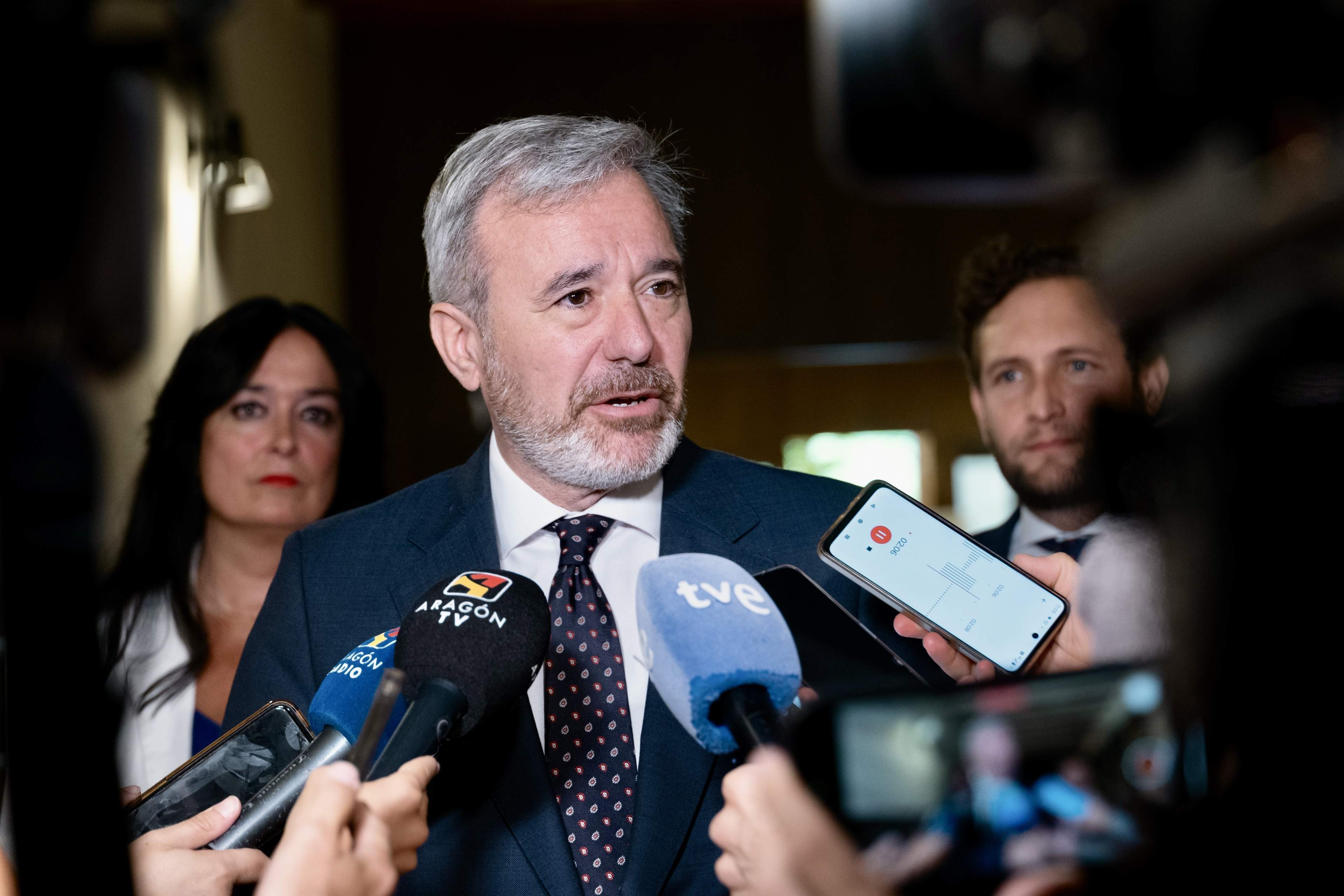 El president de l'Aragó, Jorge Azcón