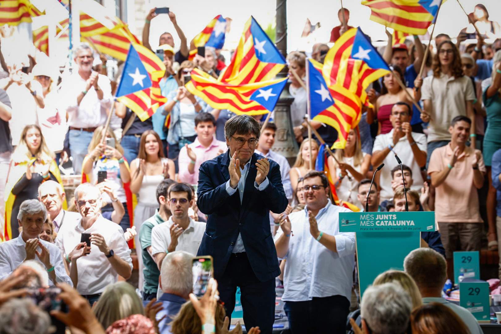 Junts reivindica la "vigència" de l'1-O vuit anys després: "No hi ha hagut cap normalització"