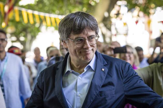 Acte 5 aniversari junts prat de molló puigdemont / Foto: Carlos Baglietto Acte 5 aniversari junts prat de molló puigdemont / Foto: Carlos Baglietto
