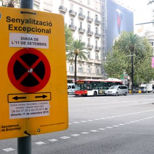diagonal manifestacio diada transit acn diagonal manifestacio diada transit acn