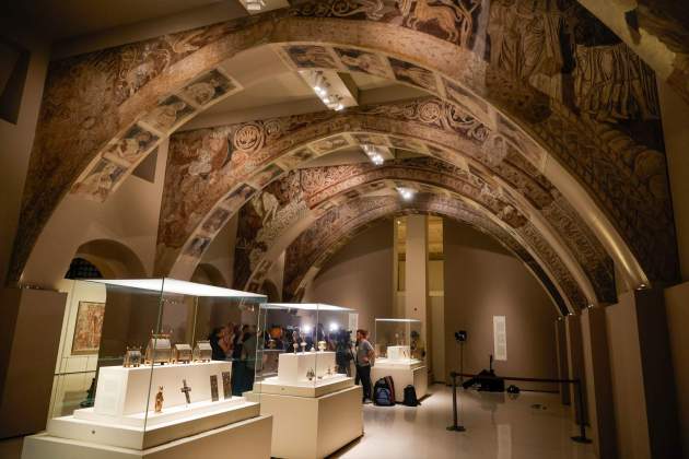 pinturas murales monasterio sijena mnac barcelona / EP