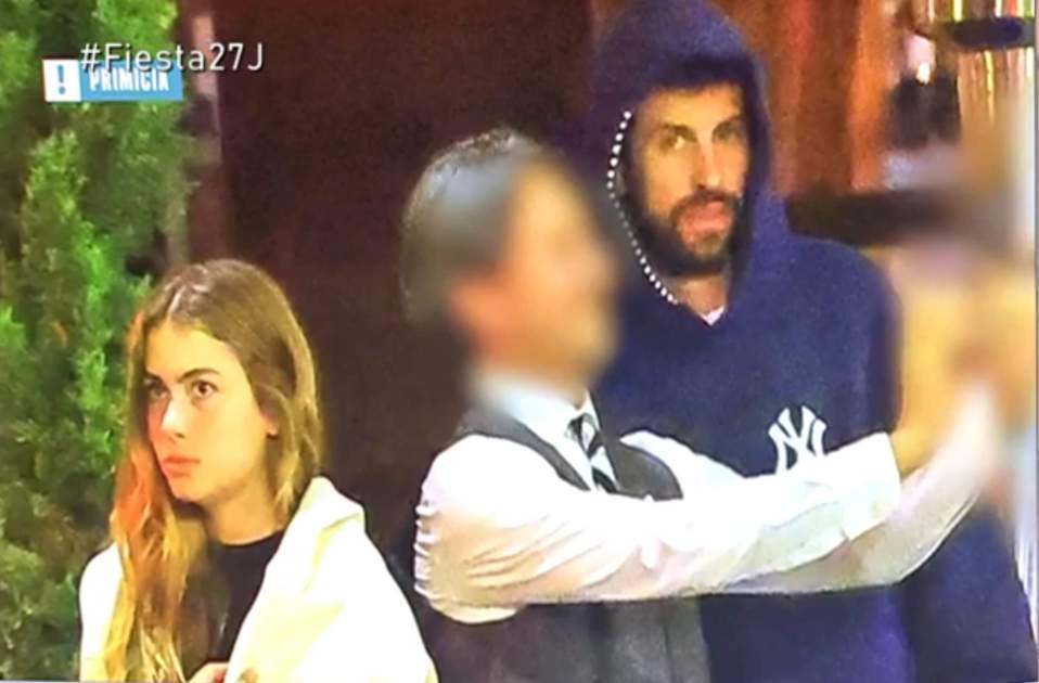 Clara Chía i Gerard Piqué, Telecinco