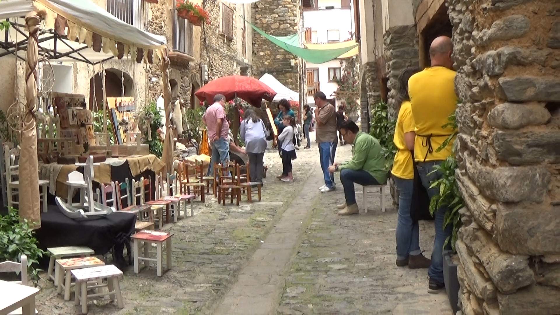Feria de oficios y menestrales en Rialp