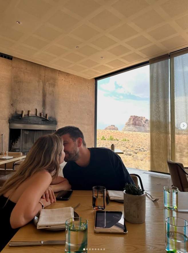 Clara Chía sense anells a Arizona, Instagram