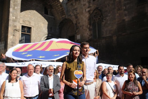 EL NACIONAL Arrimadas i Albert Rivera Diada Carles Palacio 2018 EL NACIONAL Arrimadas i Albert Rivera Diada Carles Palacio 2018