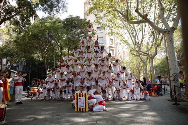 EL NACIONAL Diada 2018 Falconers Ofrena floral 2 Sergi Alcàzar EL NACIONAL Diada 2018 Falconers Ofrena floral 2 Sergi Alcàzar