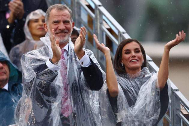 Felip VI i Letícia en els jocs olímpicos de parís Felip VI i Letícia en els jocs olímpicos de parís