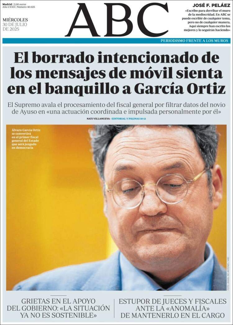 Portada 'ABC' Portada 'ABC'
