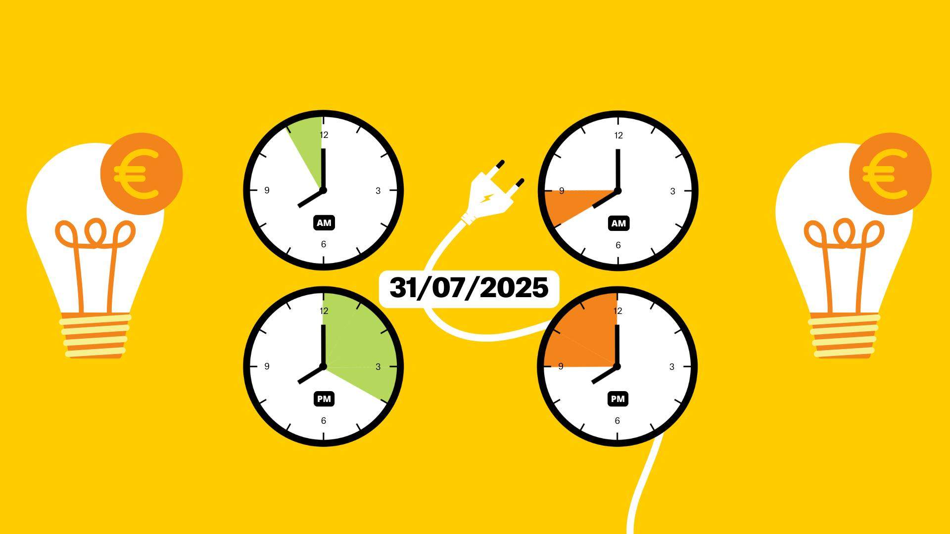 Preu de la llum d'avui, 31 de juliol de 2025, per hores: quan és més barat posar la rentadora?