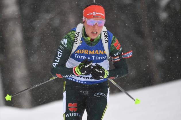  Laura Dahlmeier competint als Mundials del 2019 / Foto: Europa Press