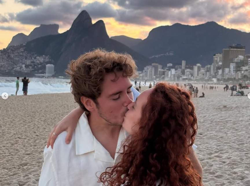 Abraham Orriols y su chica en Copacabana, Ig