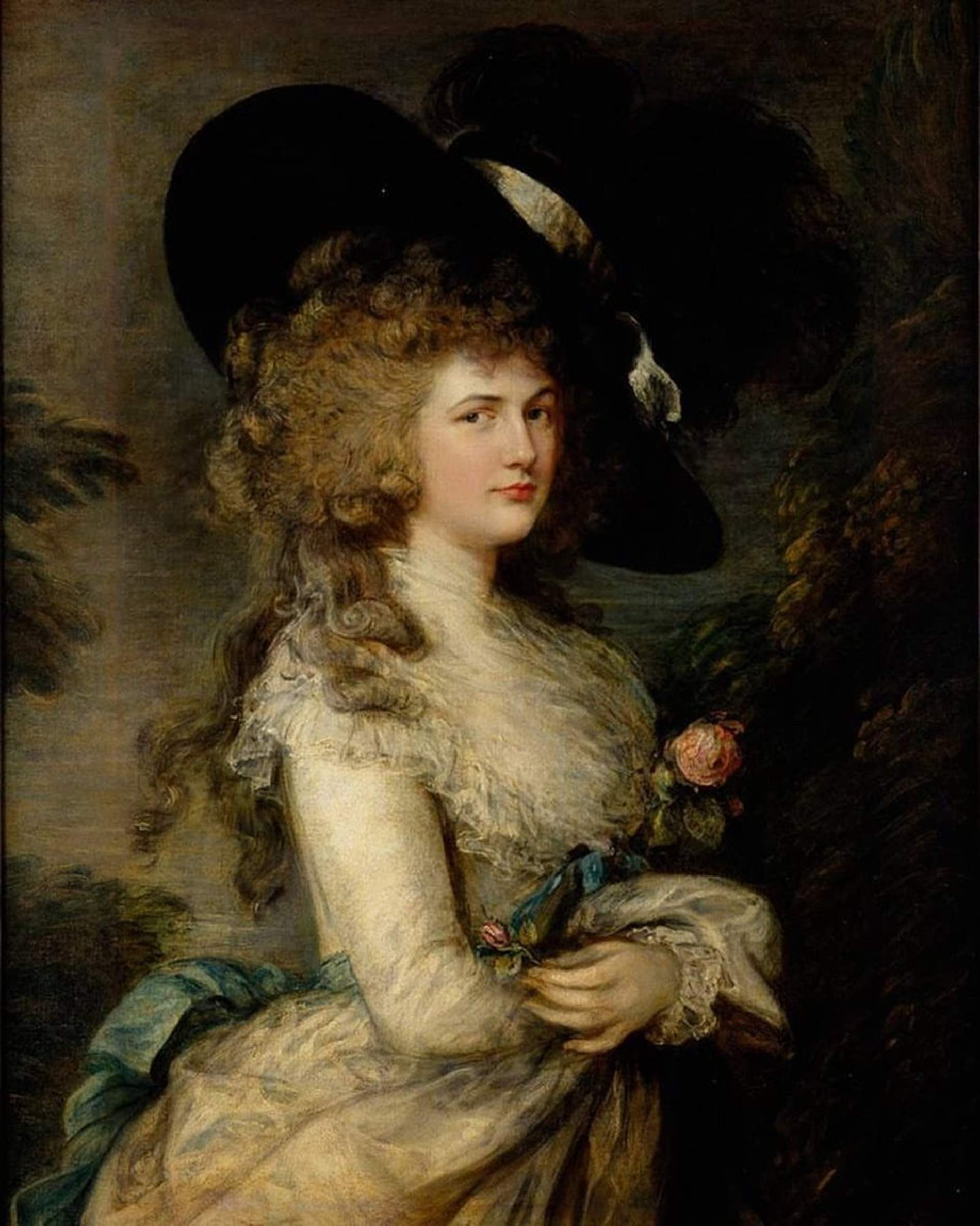 Georgiana Cavendish, fundadora del Comitè de Salvació dels Negres Pobres de Londres (finals del segle XVIII). Font Col·lecció Chatsworth
