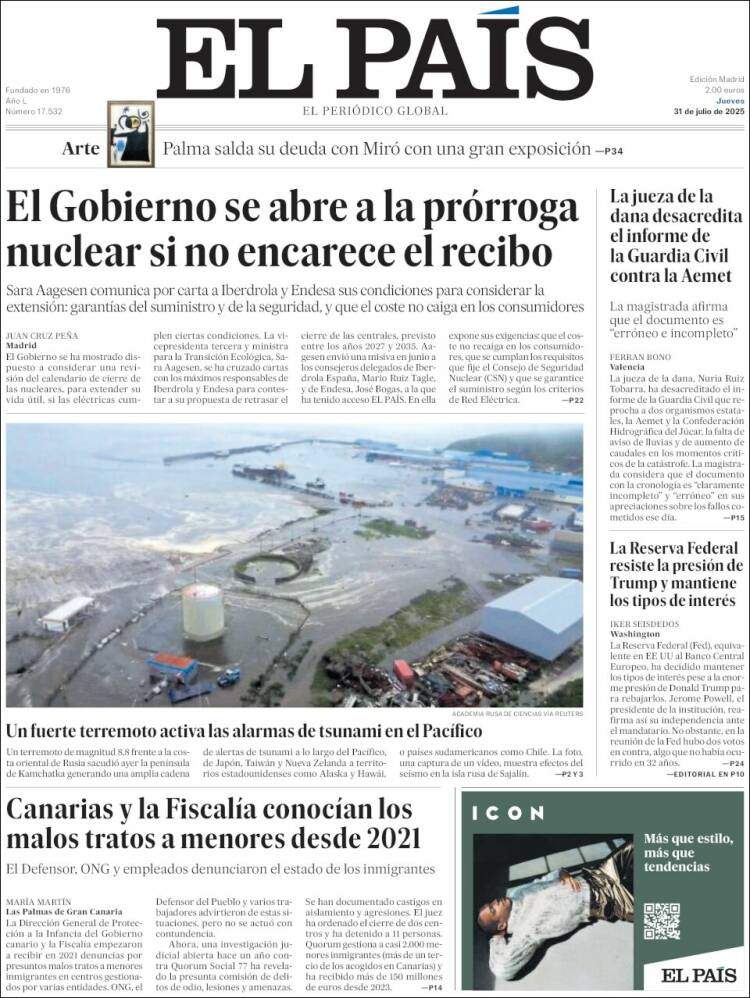 'El País' 31 'El País' 31