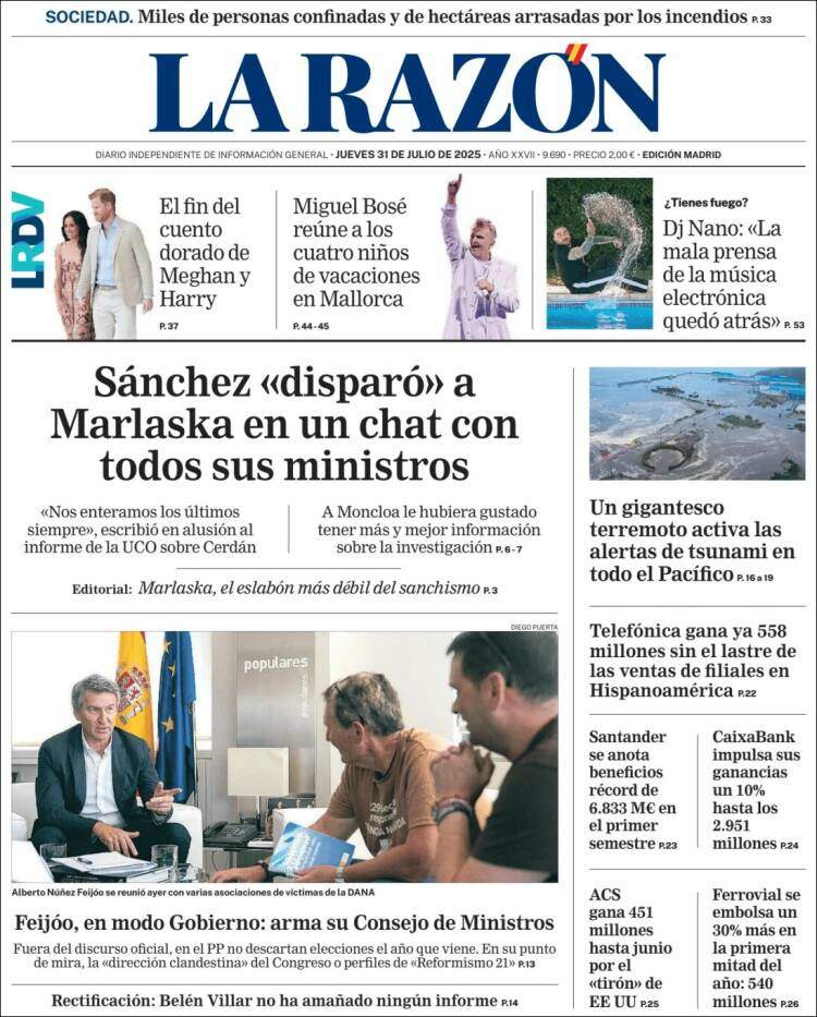 'La Razón' 31 'La Razón' 31