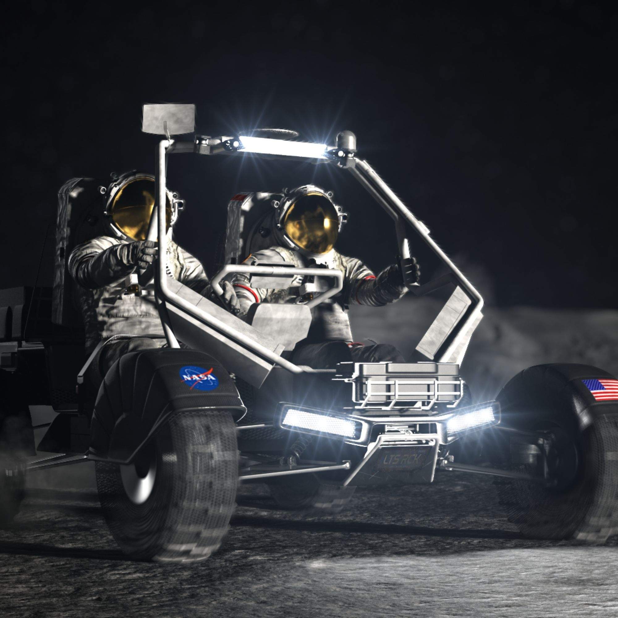 Rover lunar | Imagen de NASA