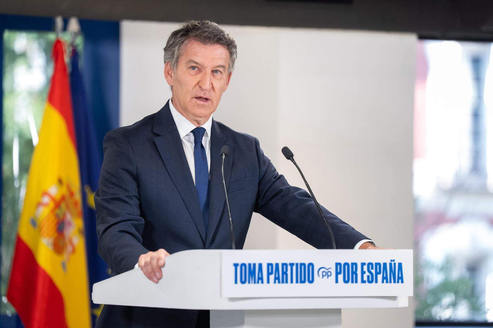 Feijóo balanç curs polític   Diego Puerta PP