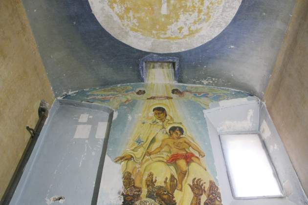 Las pinturas murales de d'Helios Gómez en la prisión Modelo / ACN Las pinturas murales de d'Helios Gómez en la prisión Modelo / ACN