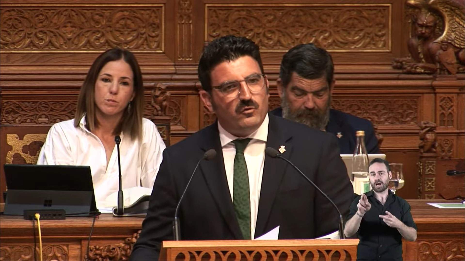 EuropaPress 6752945 portavoz vox consell mallorca antonio gili interviene debate politica