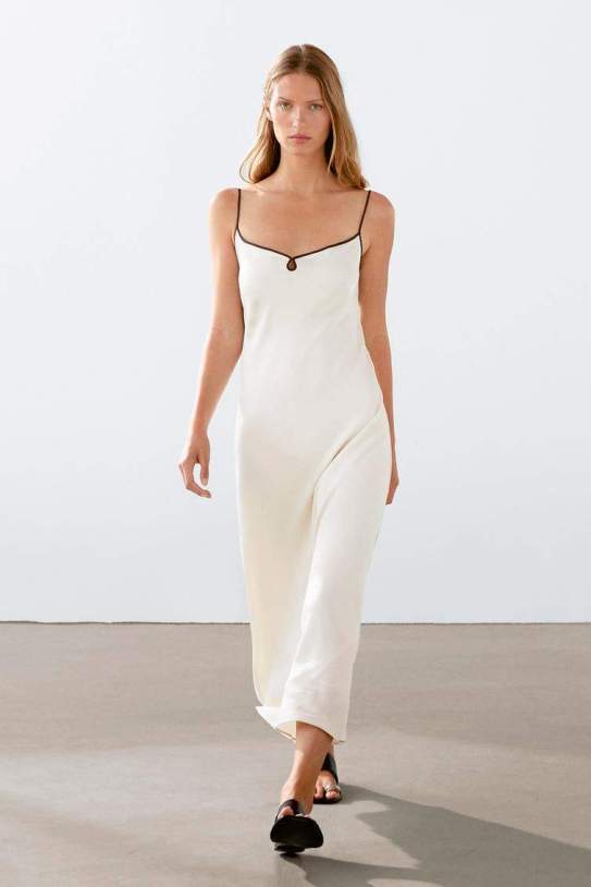 Vestit midi lencero satinado1 Vestit midi lencero satinado1