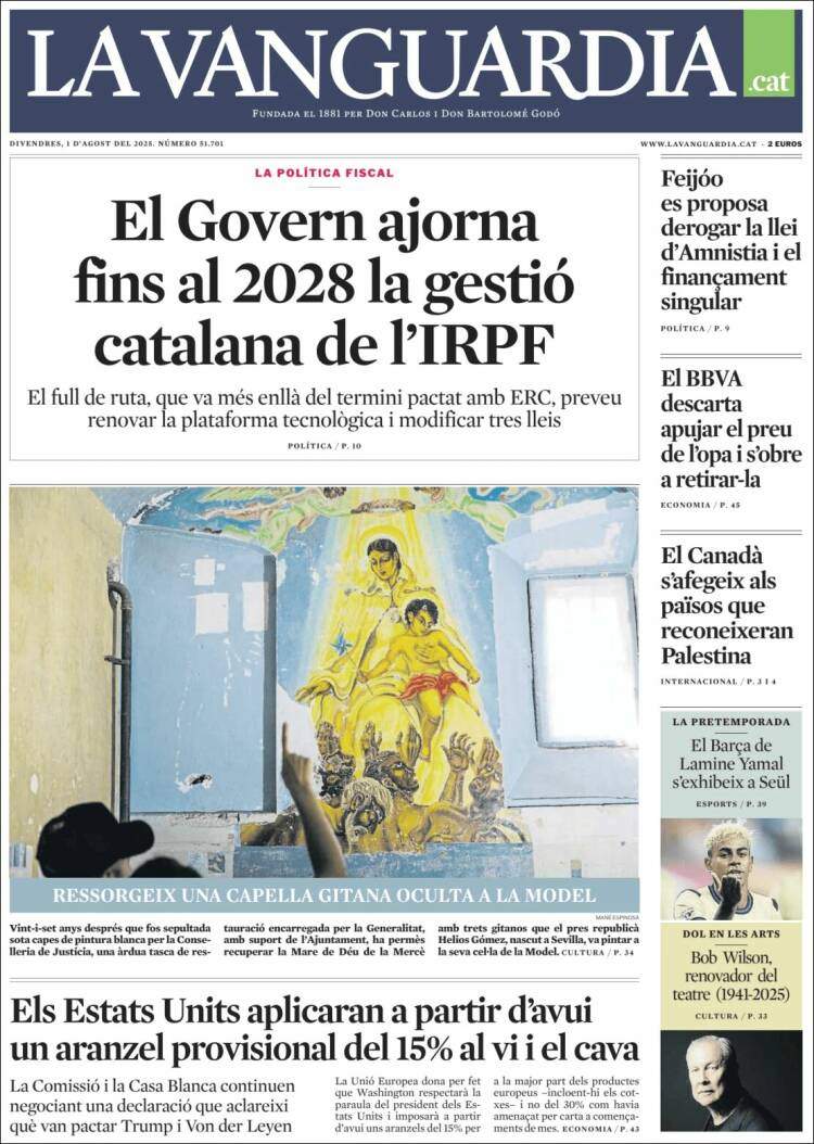 'La Vanguardia' 1 'La Vanguardia' 1