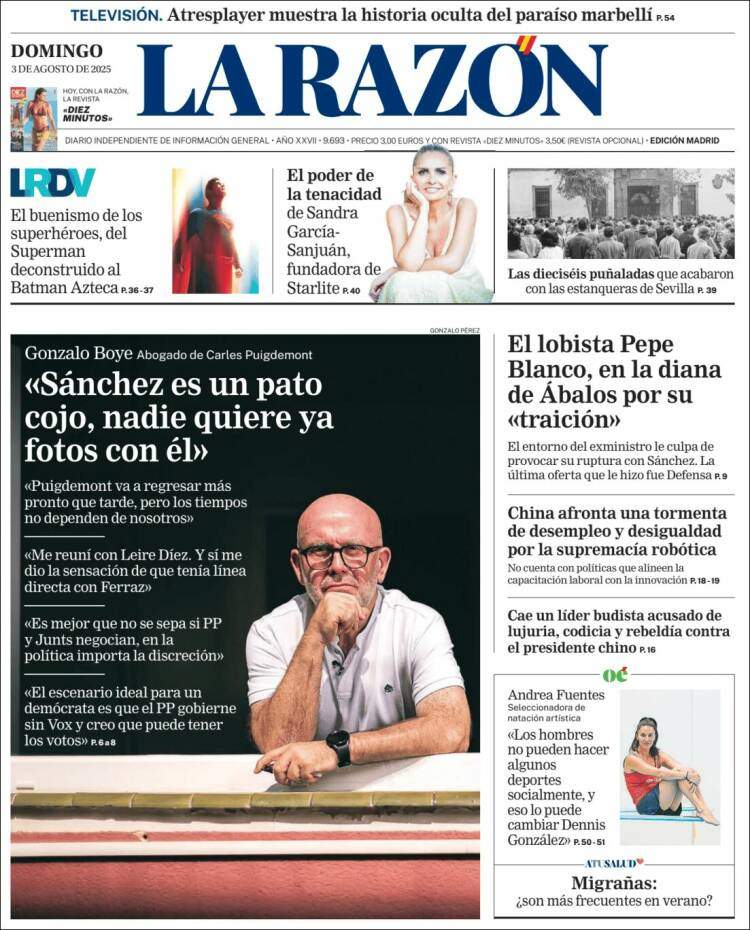 'La Razón' 3 'La Razón' 3