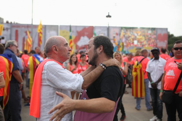 ELNACIONAL manifestació diada 11 s lluis llach david fernandez Carles Palacio ELNACIONAL manifestació diada 11 s lluis llach david fernandez Carles Palacio