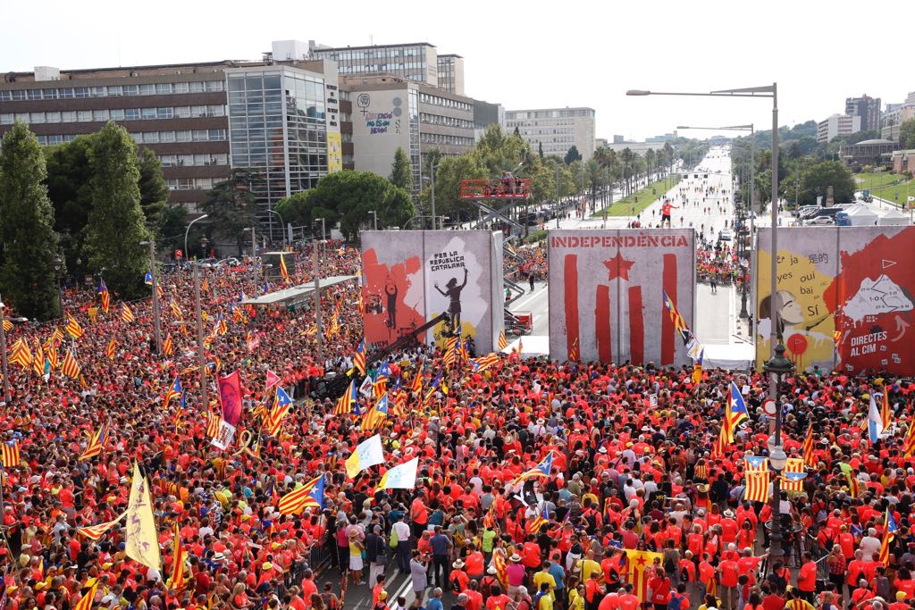 Despropòsit de ‘El Español’ a l’hora d’explicar un intent de boicot a la Diada