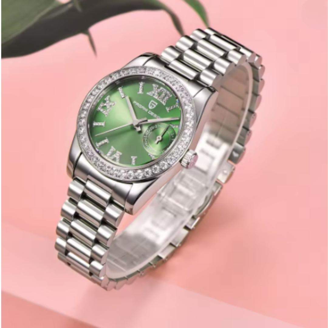 Disseny tipus Rolex, vidre brillant i braçalet metàl·lic: així és el rellotge més venut avui
