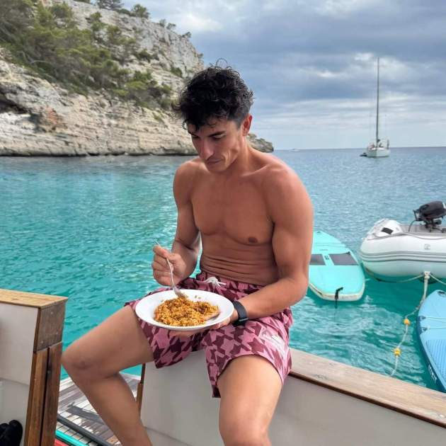 Marc Márquez a Menorca / Instagram Marc Márquez a Menorca / Instagram