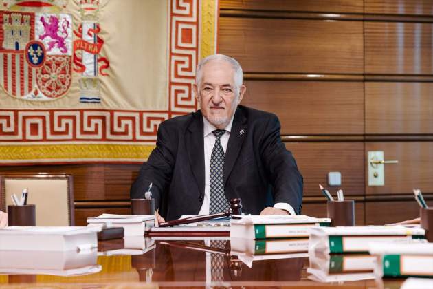 Cándido Conde Pumpido ple amnistia TC Europa Press Cándido Conde Pumpido ple amnistia TC Europa Press